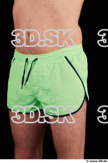 Lower body green shorts of Roosevelt 0002